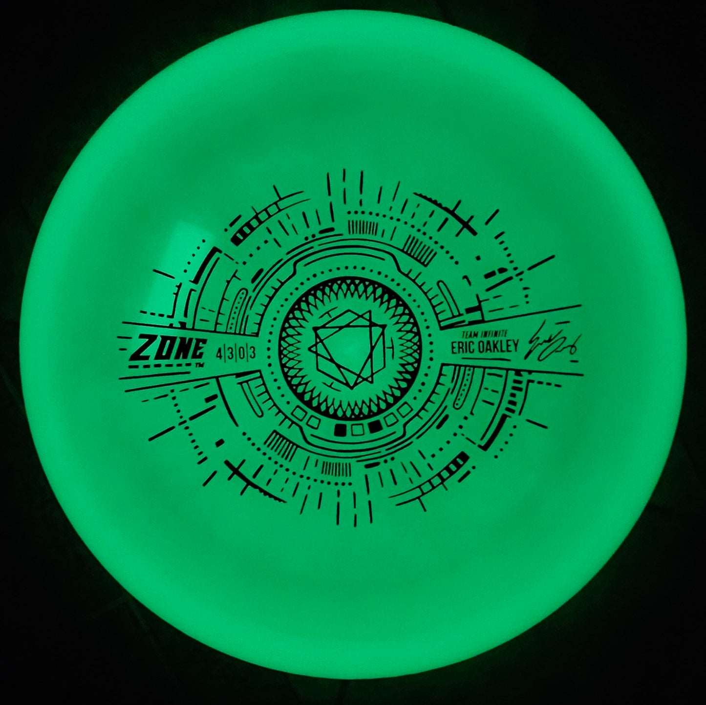 ERIC OAKLEY DISCRAFT Z GLO ZONE