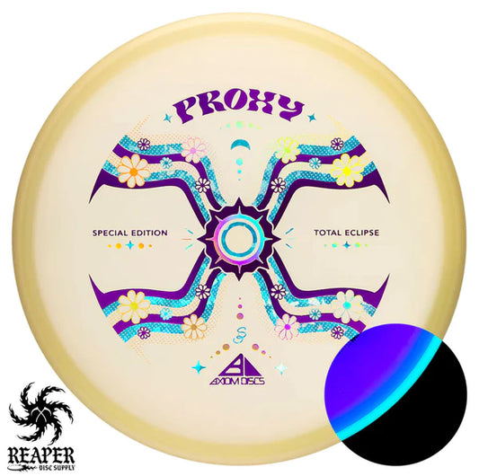 Special Edition Axiom Total Eclipse Proxy (White rim with Purple Plate) 172gr